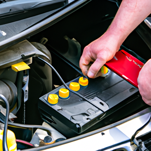 Udskiftning af batteri Skoda Roomster