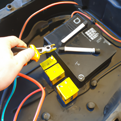 Udskiftning af batteri i nøgle Fiat Ducato